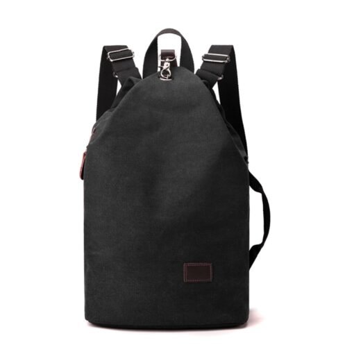 Xeie Thuk Canvas Men's Business Backpack-black
