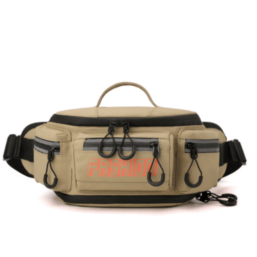 Xeie Thuk Adult Durable Nylon Shoulder Bag-khaki