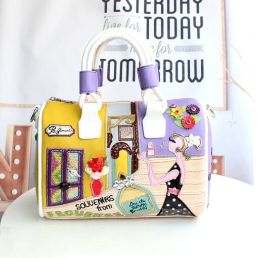 Xeie Thuk Fashionable Print Toye Shoulder Bag