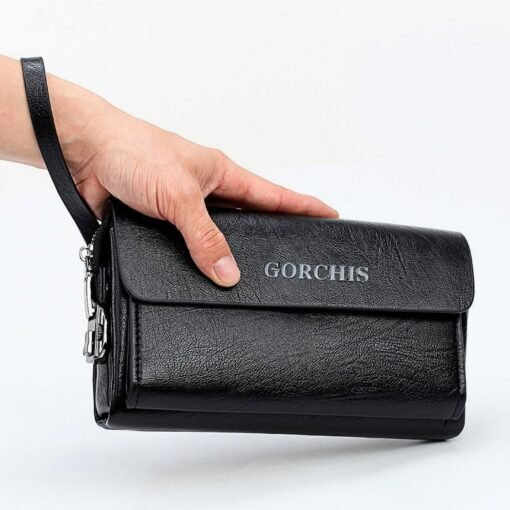 Xeie Thuk stylish anti-theft combination lock wallet-black